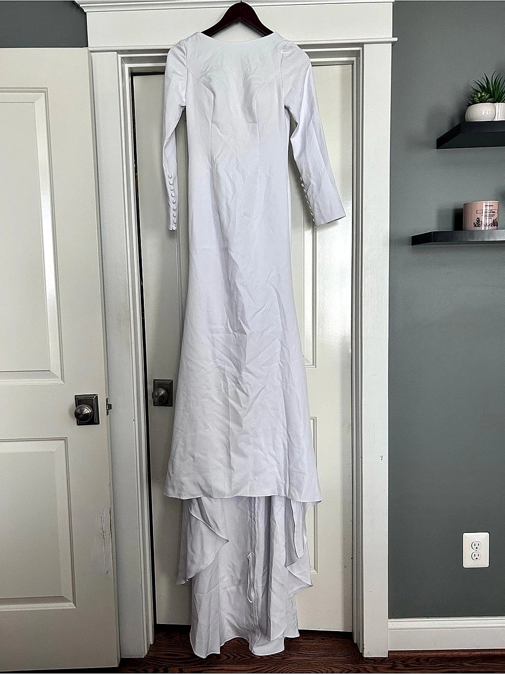 Long Sleeve White Dress NWT